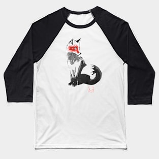 fox red Baseball T-Shirt